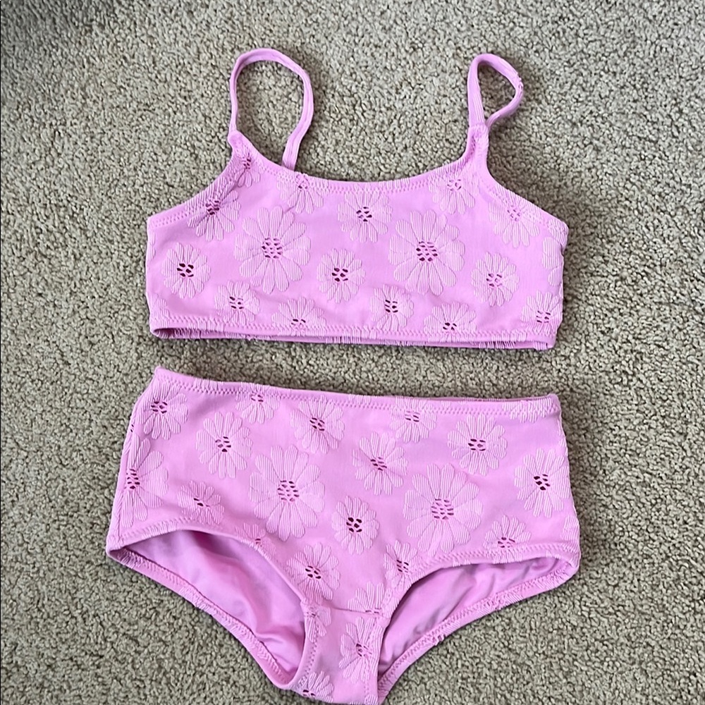 GAP Kids Pink Floral Bikini